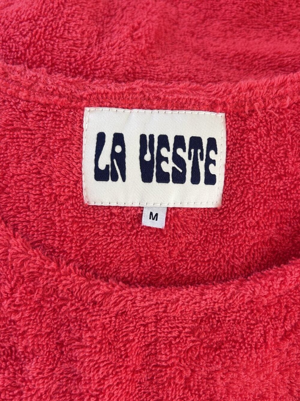 La Veste mini towel dress - red - Picture 3 of 5